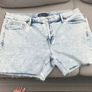 GAP Faded Blue Jean Shorts